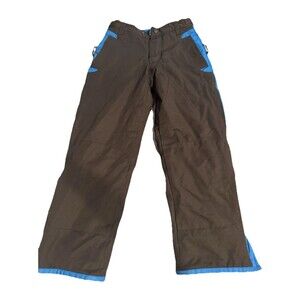 GAP Youth Boys Winter Fleece lined Snowboard Ski Pants Large (10) Black